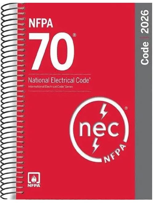 NFPA 70 National Electrical Code,2026 – Spiralbound - onlinebookdeals