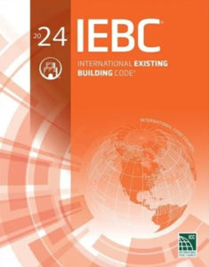 International Existing Building Code 1st Edition ICC book shown on a webp image, featuring the cover and title.
