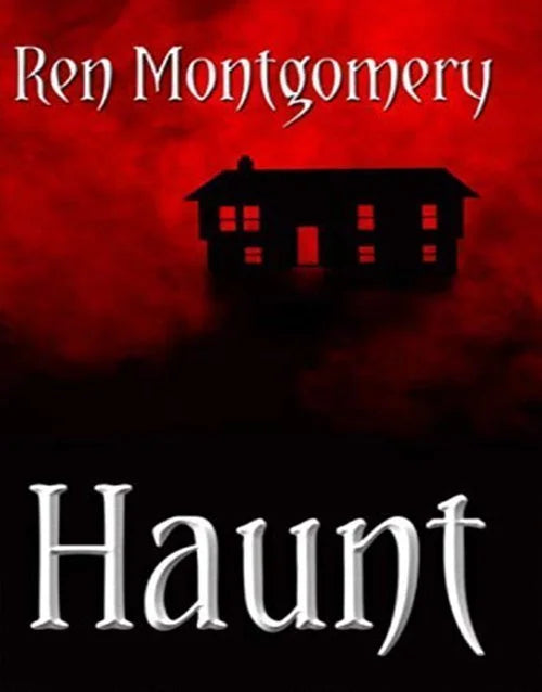 Paperback of Haunt supernatural horror novel featuring eerie cover art, by onlinebookdeals.