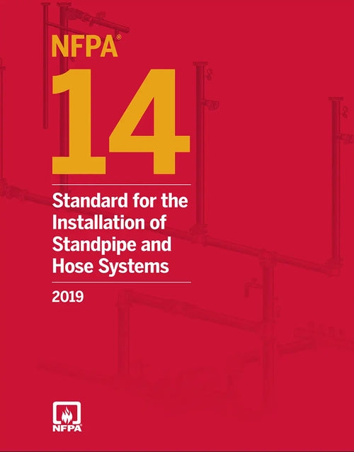 NFPA 14 Standard for the Installation of Standpipe and Hose Systems 2019 Edition book by onlinebookdeals, with cover and title visible